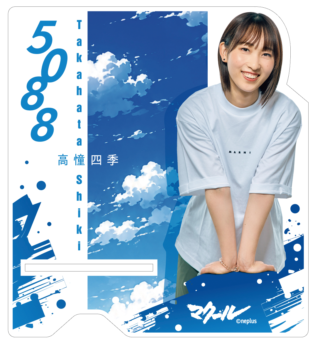 アクリルスマホスタンド